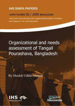 Tangail TNA report