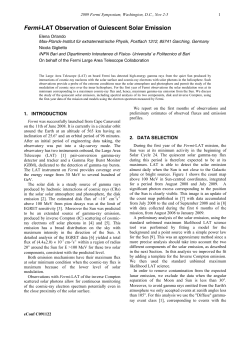 Fermi-LAT Observation of Quiescent Solar Emission