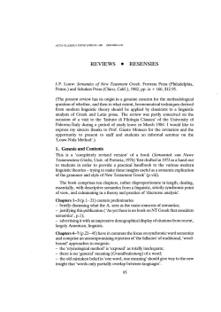 full text - Classical Association of South Africa