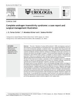 Complete androgen insensitivity syndrome: a case report and