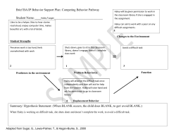 Student refuses to work