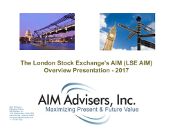 AIM Presentation