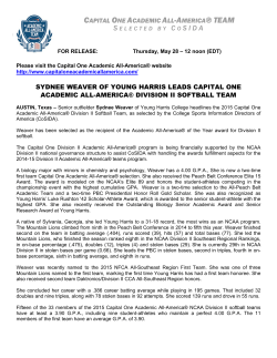 CAPITAL ONE ACADEMIC ALL