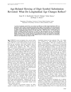 Age-Related Slowing of Digit Symbol Substitution Revisited: What