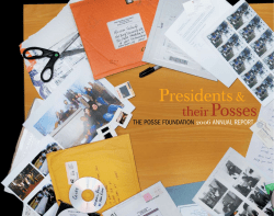 Presidents - The Posse Foundation