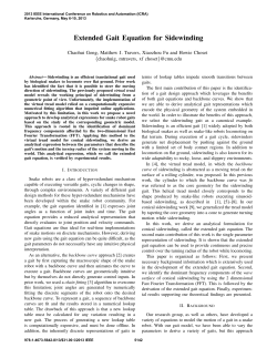 Extended Gait Equation for Sidewinding