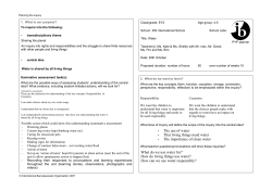 The use of water That living things need water The importance of