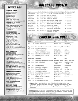 Golf 2004 - SIDEARM Sports