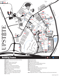 Campus Map/Building Codes