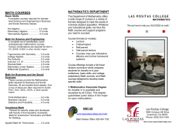 las positas college mathematics department math courses