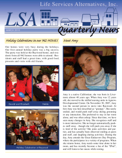 Holiday Celebrations in our 962 HOMES Meet Amy