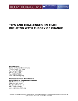 Tips and Challenges on Team Building with