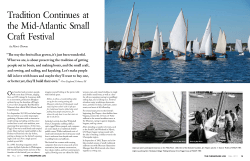 Tradition Continues at the Mid-Atlantic Small Craft Festival