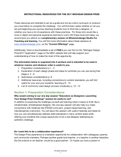 provided information about the design process