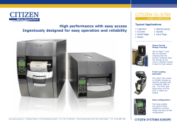 CITIZEN CL-S700