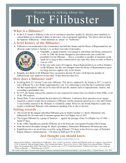 30 Filibuster - Just Thought You Should Know