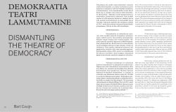 demokraatia teatri lammutamine