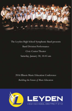 Leyden High School Symphonic Band