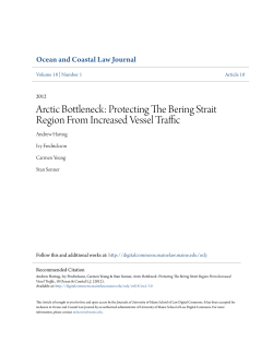 Arctic Bottleneck: Protecting The Bering Strait Region From