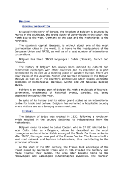 Studying in Brussels - Haute Ecole de Bruxelles