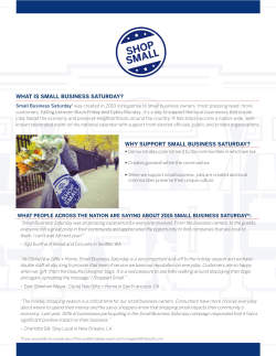 Small Business Saturday - Far South Community Development