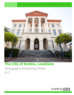City of Gretna Economic Profile