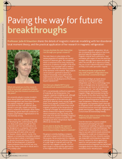 Paving the way for future breakthroughs