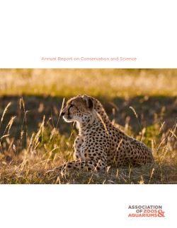 2014 Annual Report on Conservation and Science