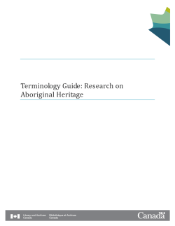 Terminology Guide: Aboriginal Heritage