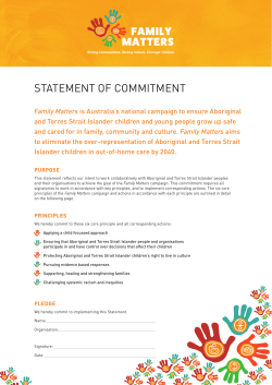 statement of commitment