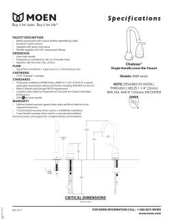 Product Specifications