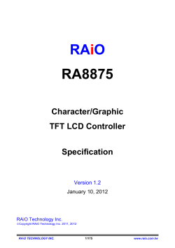 RAiO RA8875