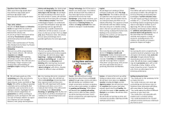 Living then and now - Dunsford Community Primary School