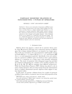 Partially isometric dilations of noncommuting N-tuples of
