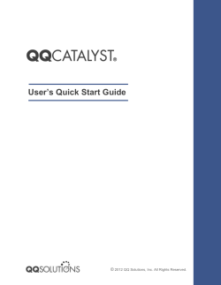 User`s Quick Start Guide