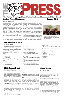 January 2016 issue - Sheboygan Area School District