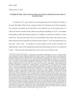 Not Killing Me Softly - But Some of Us Are Brave