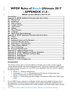 Championships Appendix for 5-on-5 Beach