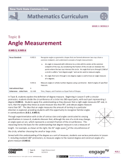 Angle Measurement