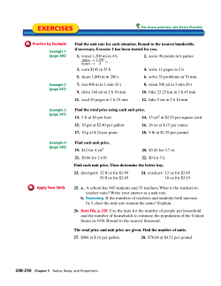 exercises - PH School