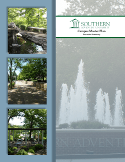 Campus Master Plan - Southern Adventist University