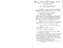 How come and what for