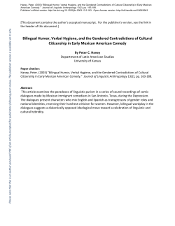 Article - KU ScholarWorks
