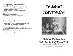 POSADA NAVIDE&Ntilde;A