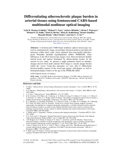 Differentiating atherosclerotic plaque burden in