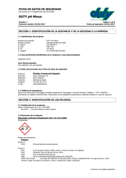 DUTY pH Minus - Productos qu&iacute;micos y mantenimiento de piscinas