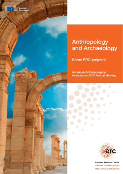 Anthropology and Archaeology