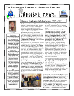 February Newsletter.pub - Piscataquis Chamber of Commerce