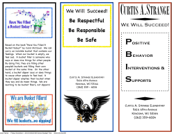 PBIS Handout - Curtis Strange Elementary