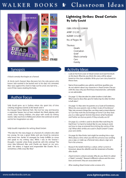 Dead Certain - Walker Books Australia